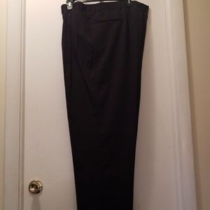 Black Pleated Dress Pants
